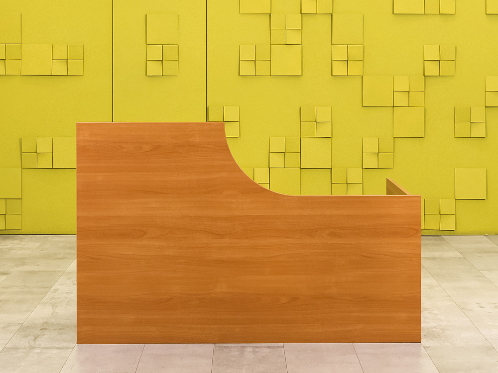 Офисный стол  ЛДСП Ольха Россия  СПЭЛ-15046