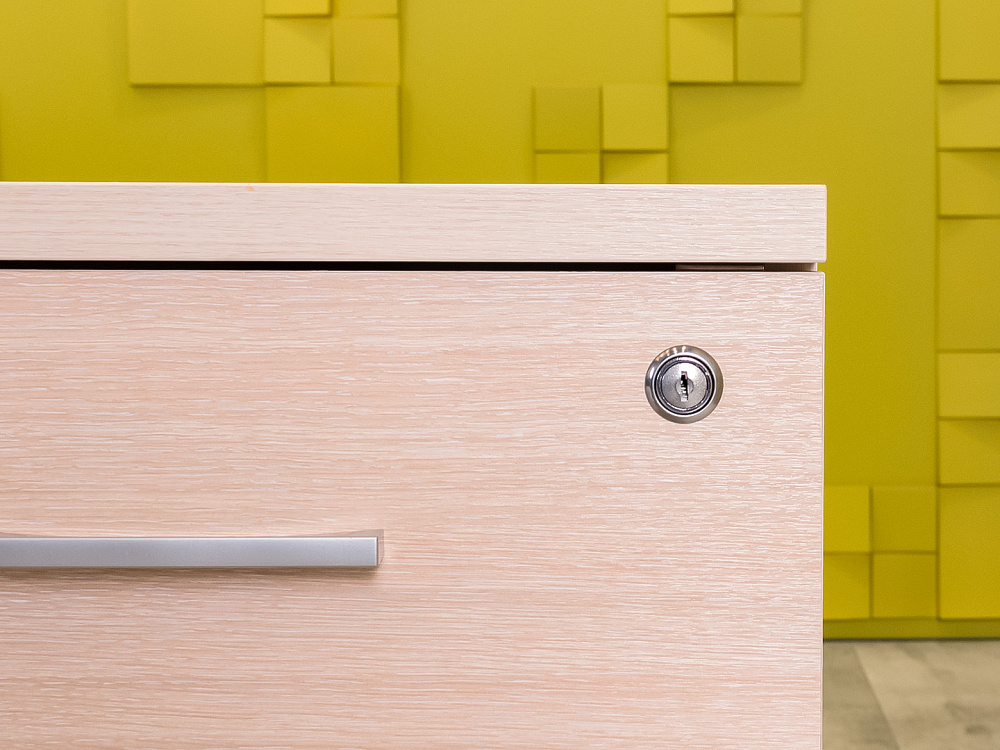 Комплект офисной мебели на 2 человека ЛДСП Зебрано Россия_ГКЗ3-290324