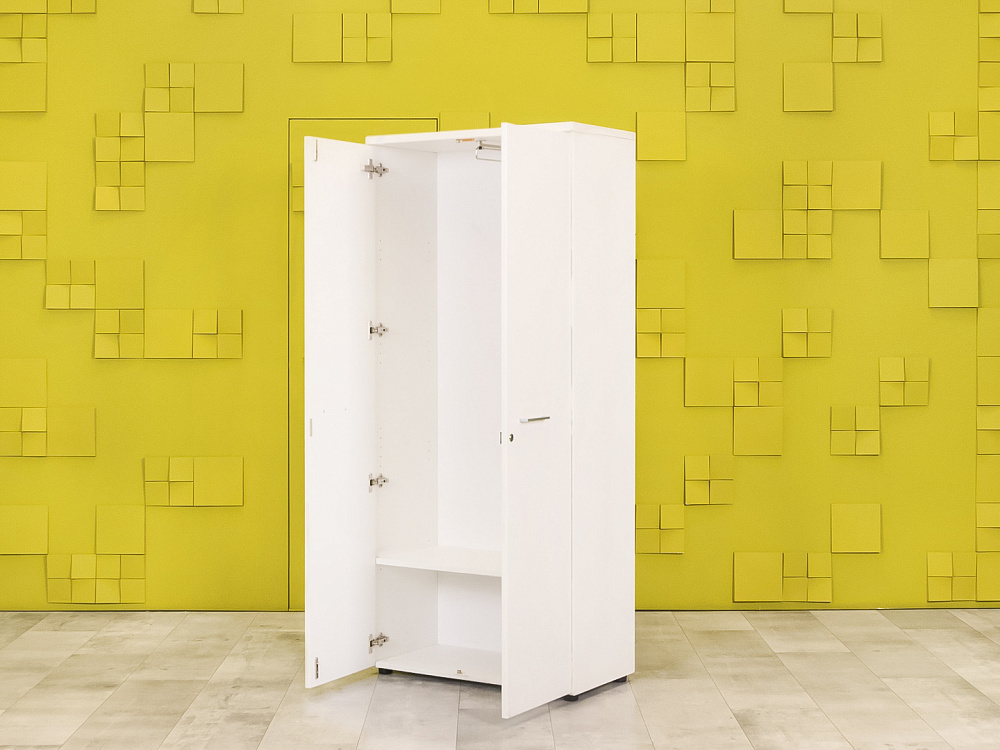 Шкаф для одежды ЛДСП Белый  ШГ2ДБ-29125