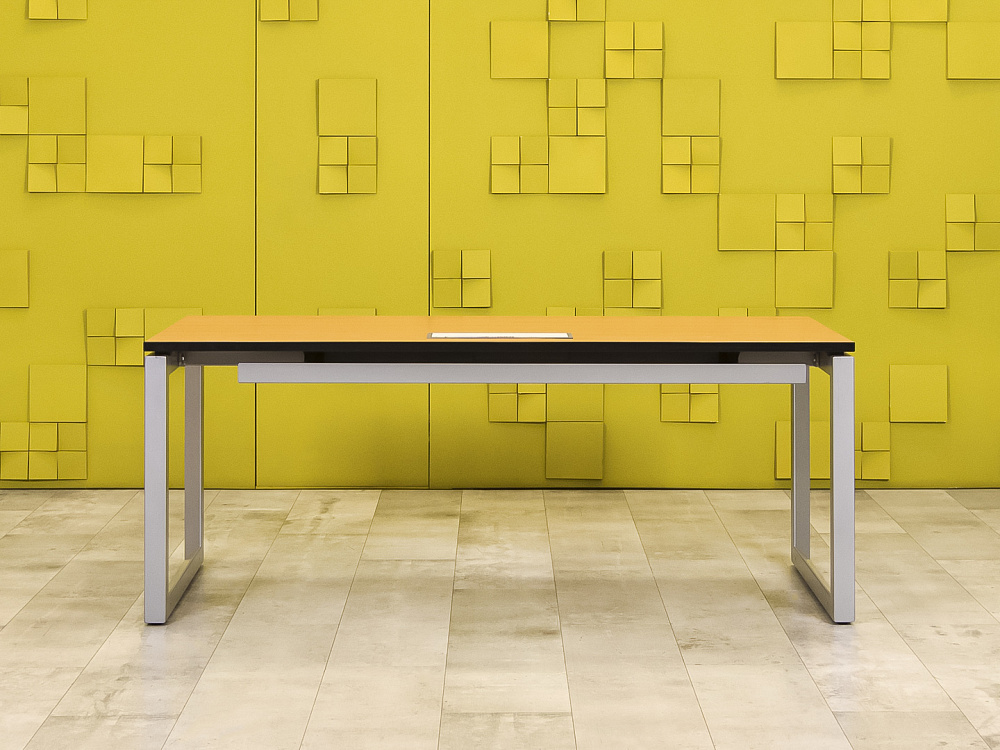 Стол для руководителя  Steelcase ЛДСП Ольха Германия  СРПЛ1-30016