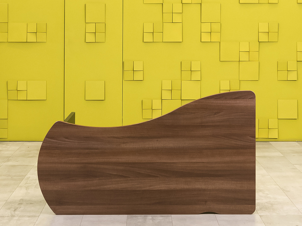 Офисный стол  BERLIN ЛДСП Орех Россия  СПЭХ-25036