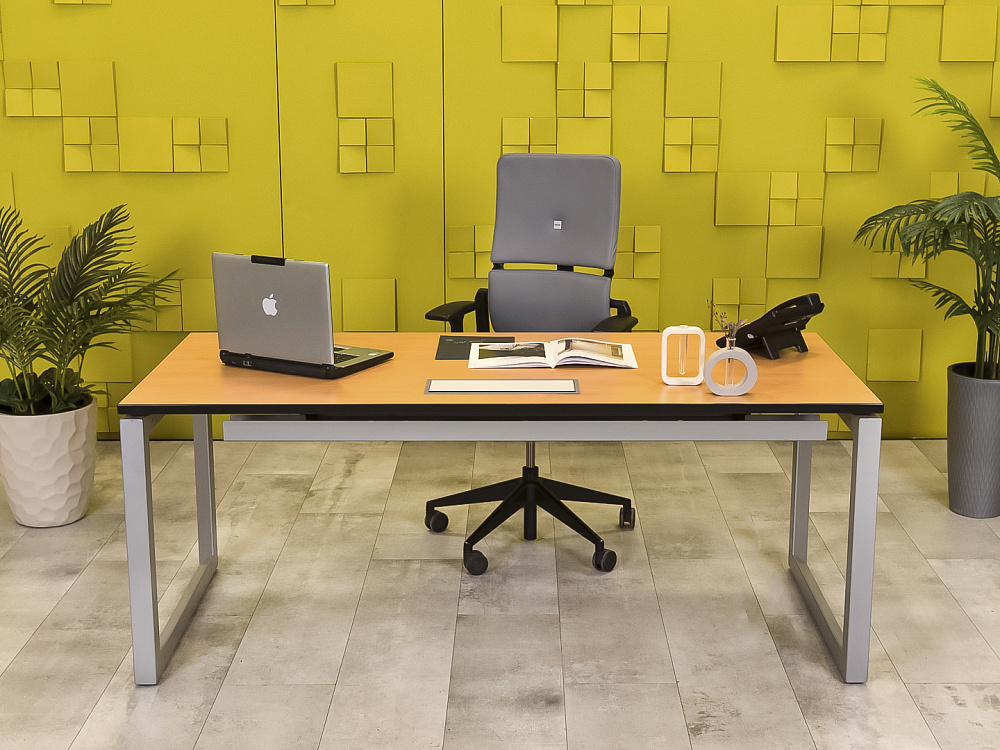 Стол для руководителя  Steelcase ЛДСП Ольха Германия  СРПЛ1-30016