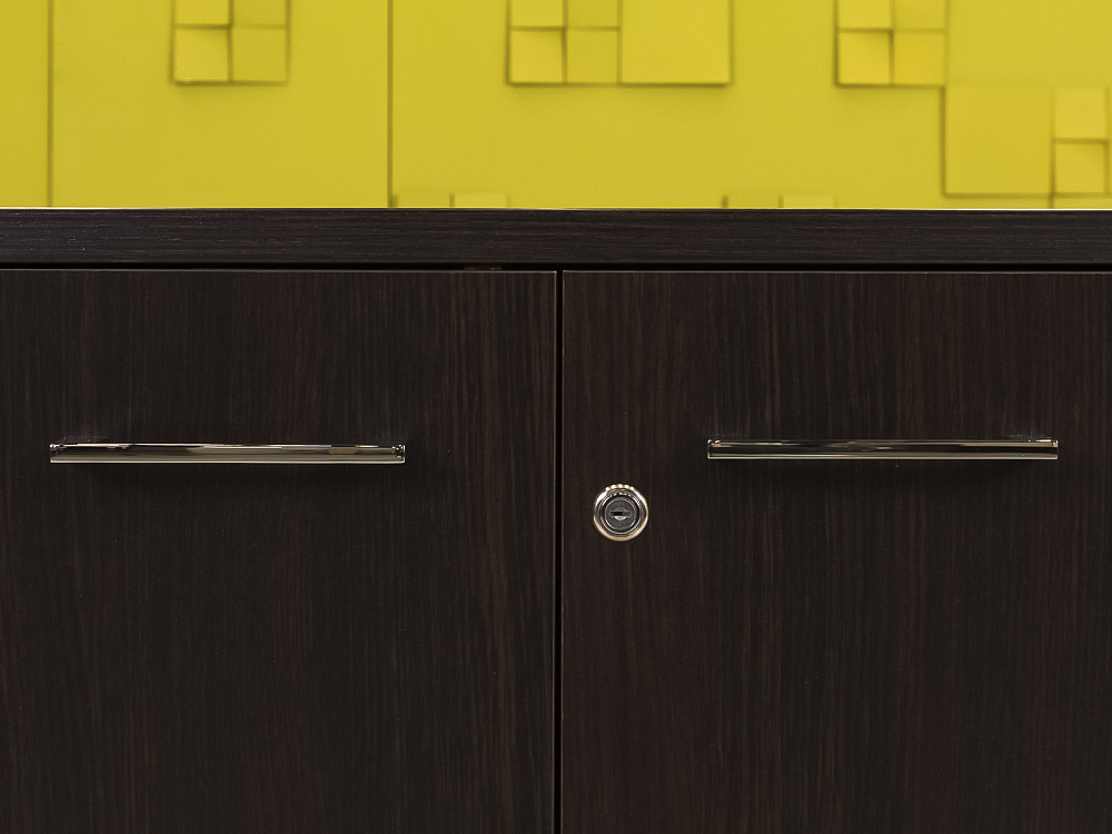 Офисная тумба для оргтехники  ЛДСП Венге  ТО2ДЕ-29125