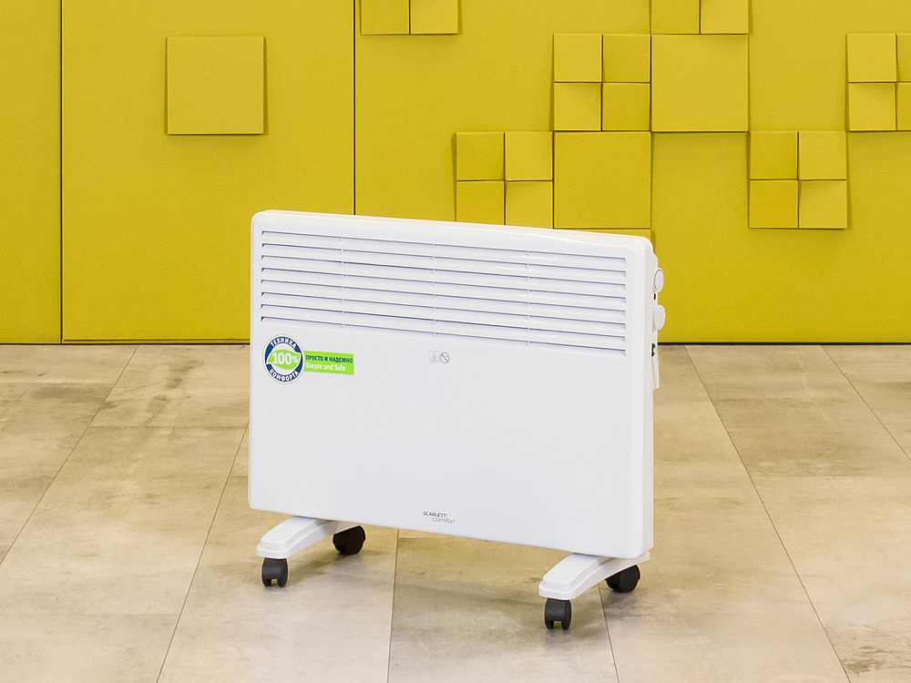 Обогреватель SCA H VER31 1500 Scarlett Металл Белый Китай_ОБОГРЕВ-290324