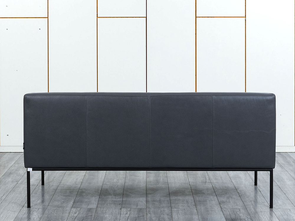 Офисный диван Liro Кожа Серый Montana Ferro  (ДНКС-20114)