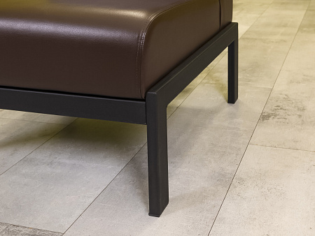 Мягкое кресло Лофт Сандра Кожзам Коричневый Россия  КНКК-18036