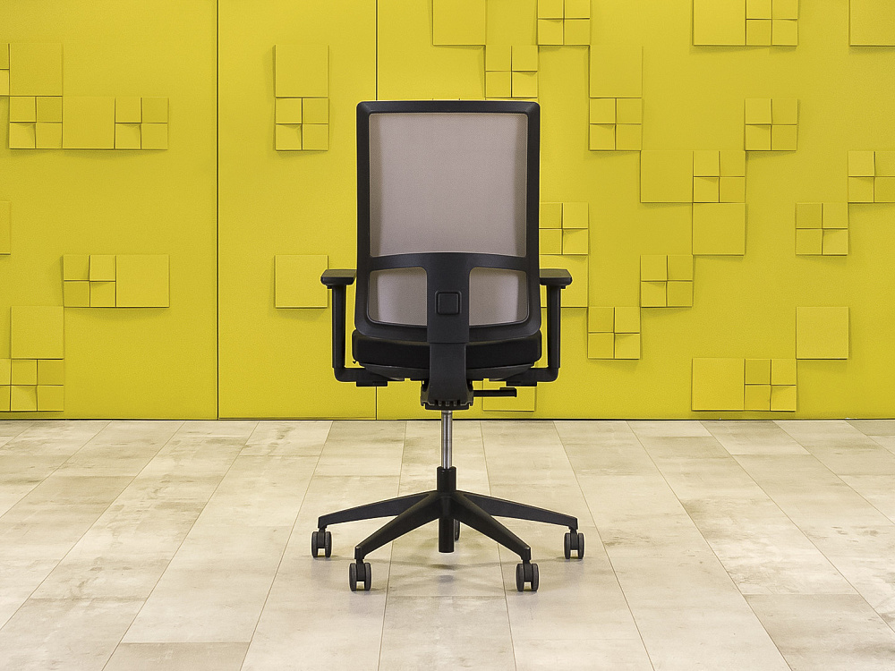 Офисное кресло для персонала на колесах CHOOSE ORGSPACE Ткань Чёрный; Серый Импорт_КПТЧ5-291024