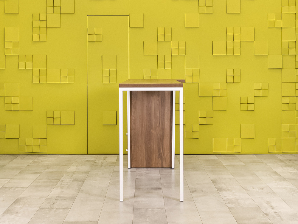 Обеденный стол ЛДСП Орех  СГПХ1-10125