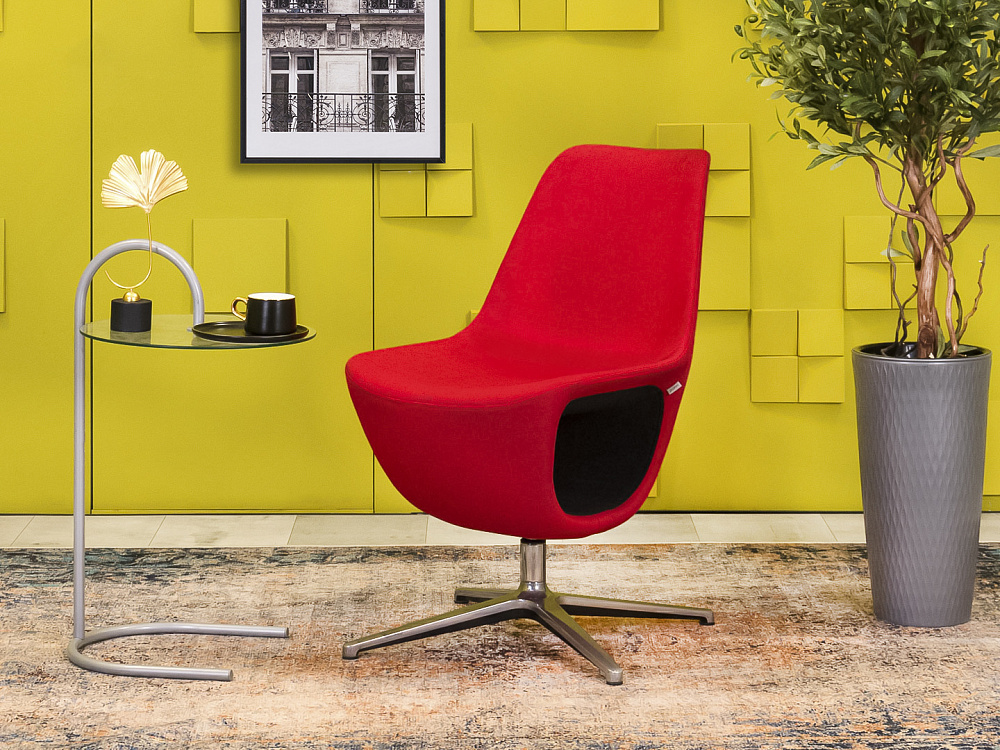 Мягкое кресло Pelikan Profim Ткань Красный Польша  КНТК3-26025