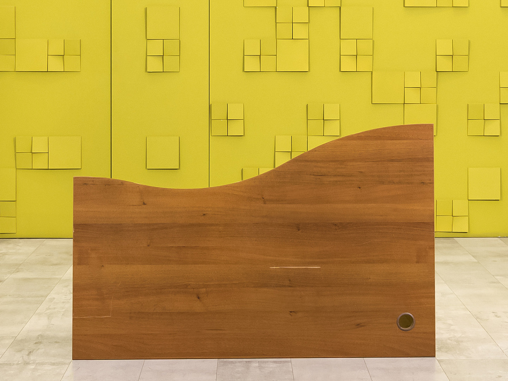 Офисный стол ЛДСП Орех  СПЭХ-09125