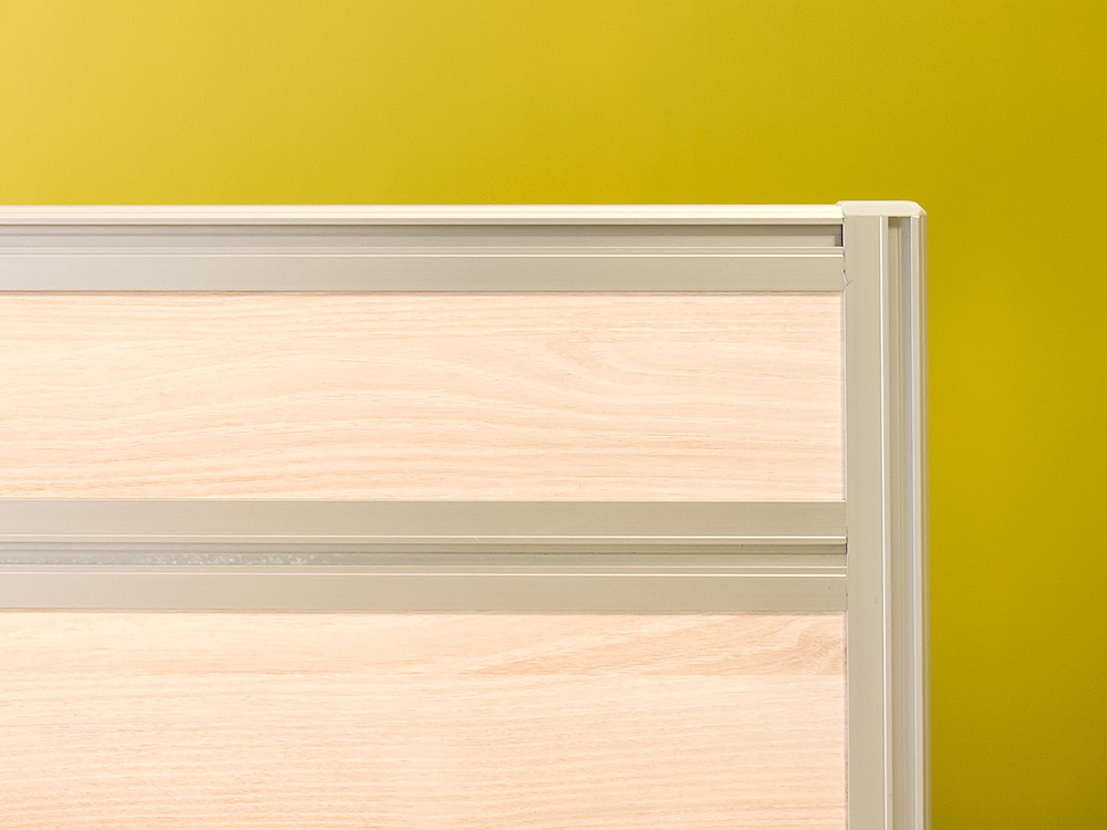 Комплект офисной мебели на 2 человека ЛДСП Клен Беларусь_ГКВ2-160823