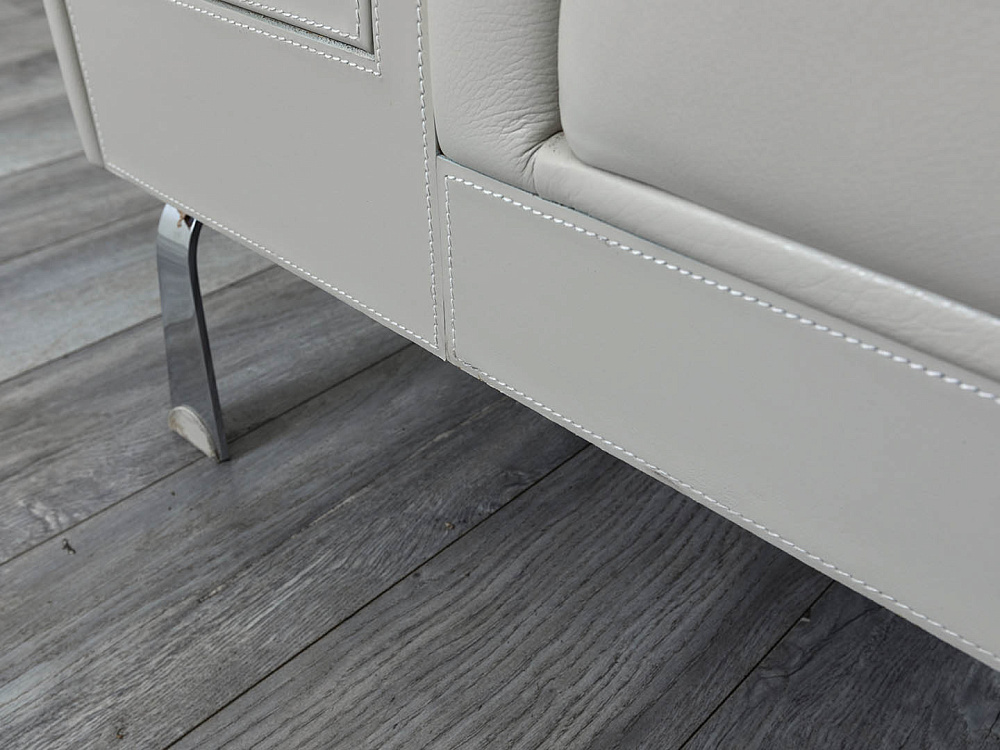 Офисный диван I4 Mariani Кожа Серый Limosine  (ДНКС-17094)