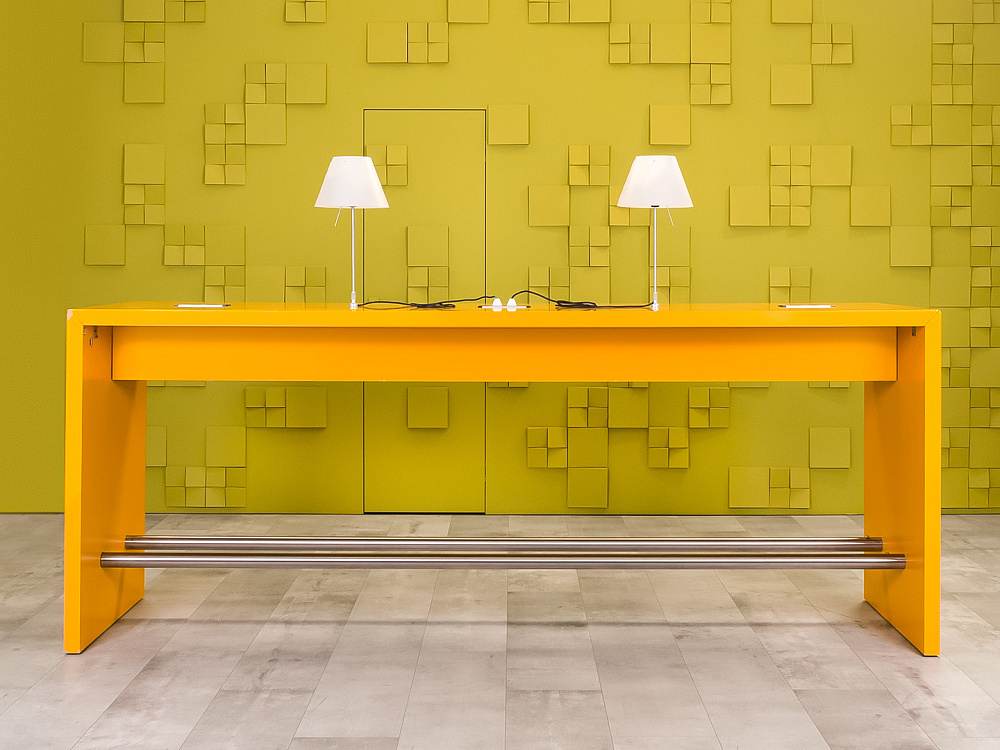 Обеденный стол МДФ Жёлтый Россия  СГПЖ-261023