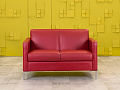 Офисный диван Herman Miller 1280x780 Кожа Красный США_ДНКК-270324