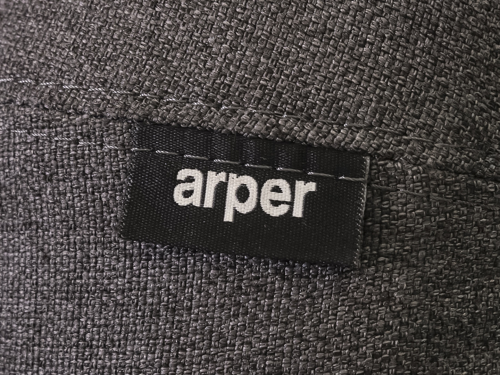 Пуф  ARPER Ткань Серый Италия  ПУФ3-04026