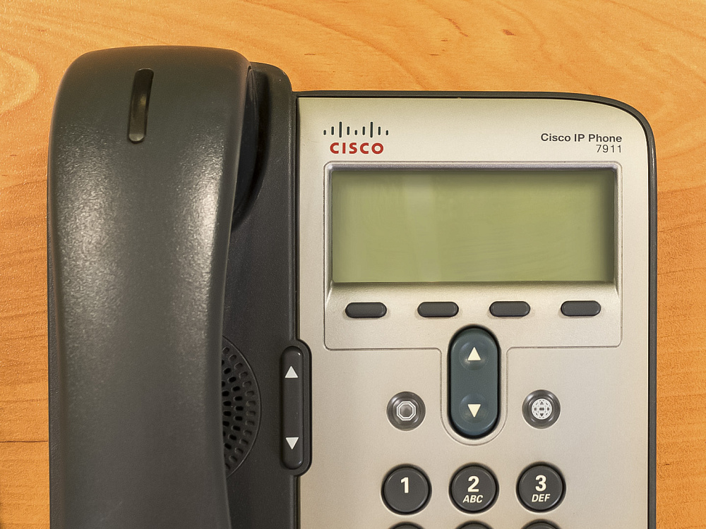 Телефон CISCO Пластик Серый Импорт_ТЕЛЕФОН-220423