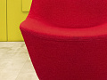Мягкое кресло Pelikan Profim Ткань Красный Польша  КНТК3-26025