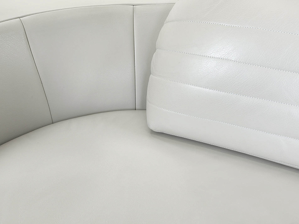 Офисный диван I4 Mariani Кожа Серый Limosine  (ДНКС-17094)