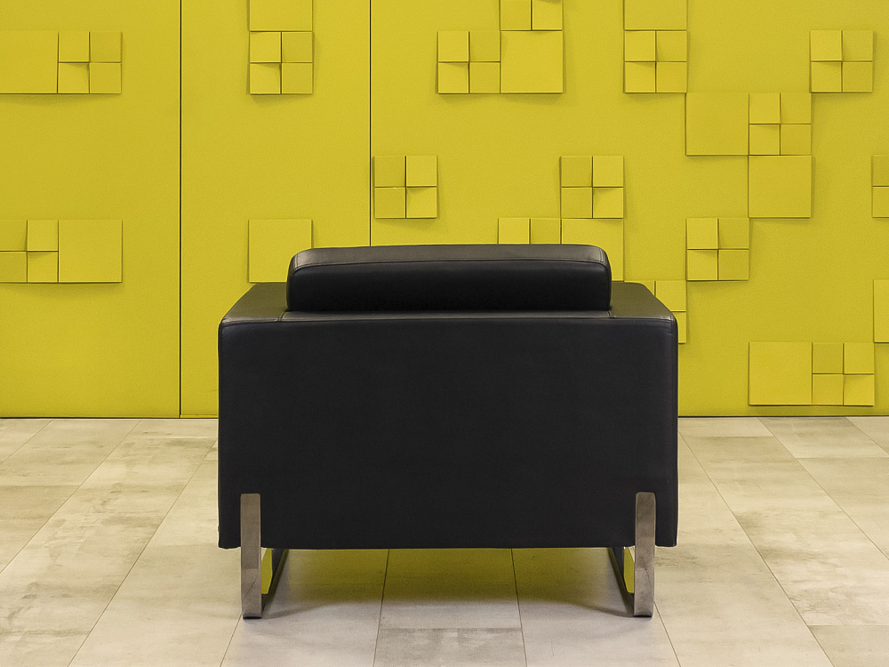 Мягкое кресло MyTurn Sofa 10 Profim Экокожа Чёрный Польша  КНКЧ-26025