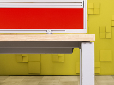 Комплект офисной мебели  HAWORTH ЛДСП Зебрано Германия  ГКЗ2-29105