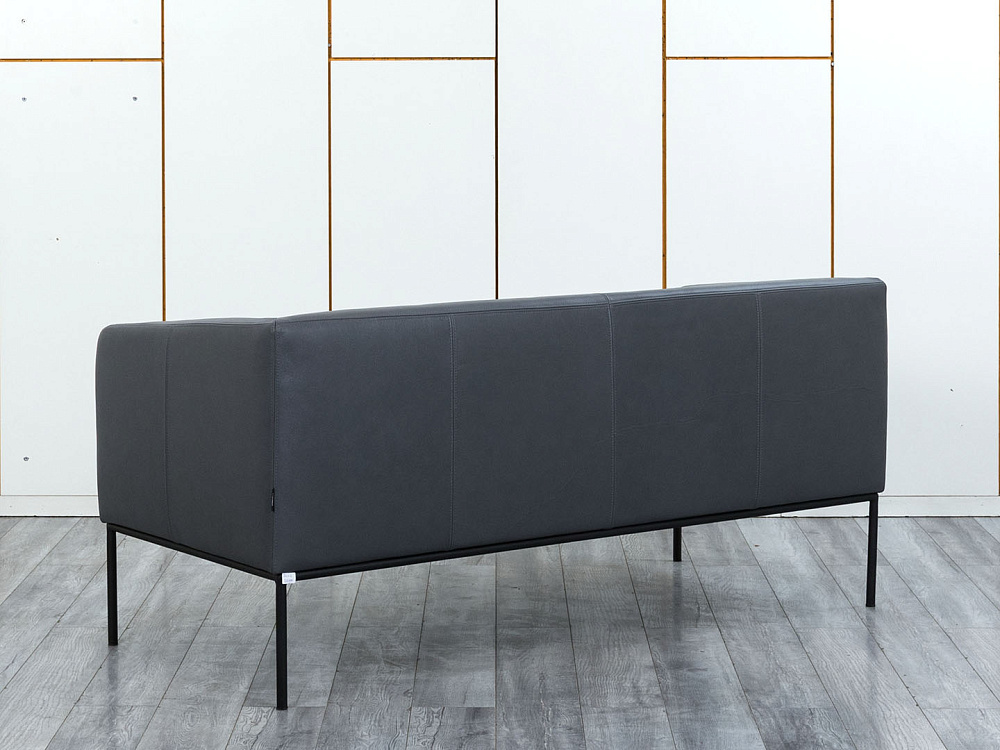 Офисный диван Liro Кожа Серый Montana Ferro  (ДНКС-20114)