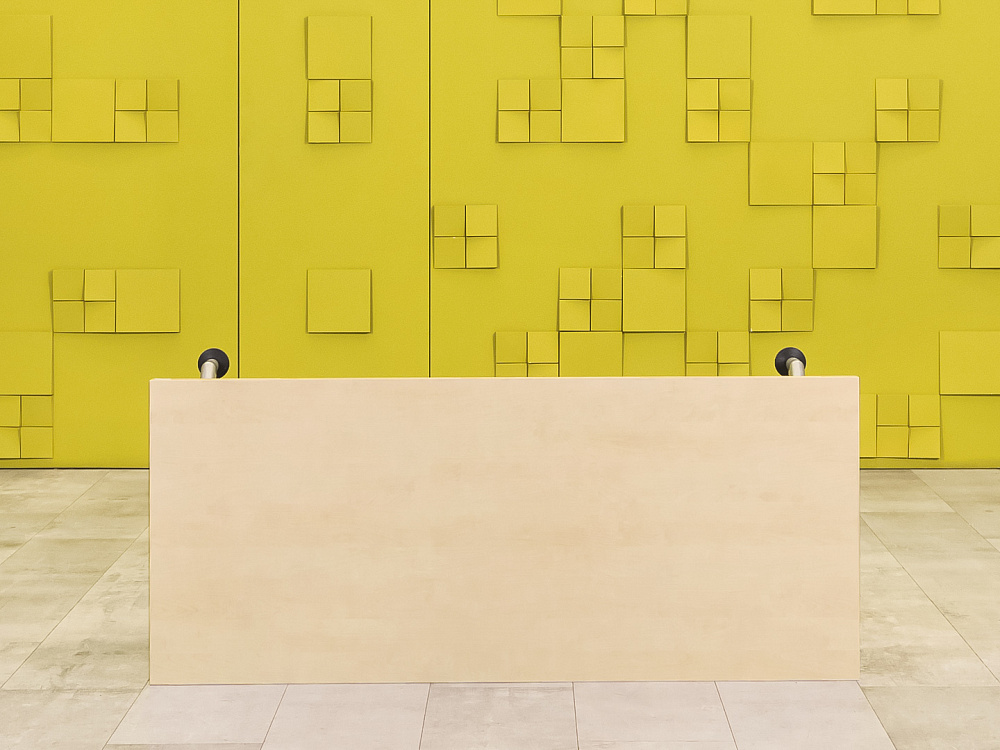 Офисный стол прямой ЛДСП Клен  СППВ1-26115