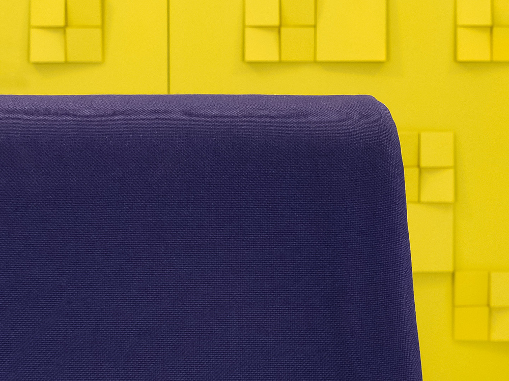 Офисное кресло для персонала на колесах Think Steelcase Ткань Синий Франция_КПТН-161224