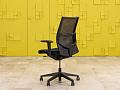 Офисное кресло для персонала на колесах Comforto HAWORTH Ткань Чёрный Германия_КПТЧ4-290324