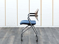 Конференц кресло для переговорной  Синий Ткань LUXY Aire JR  (УНТН-21013)