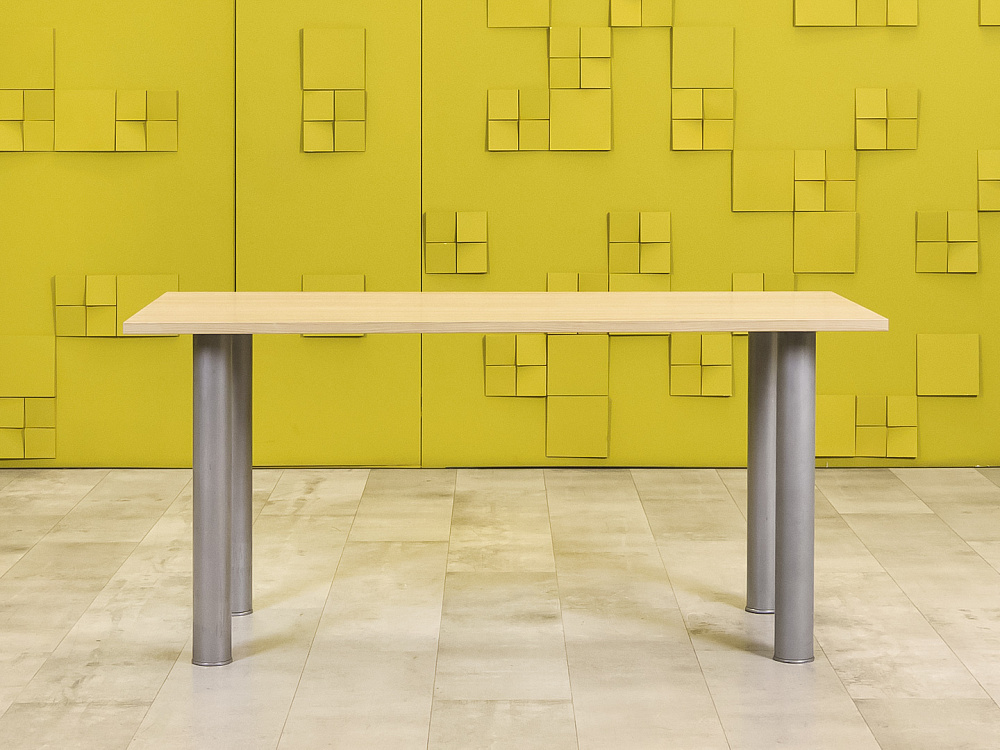 Офисный стол прямой ЛДСП Зебрано  СППЗ1-03046