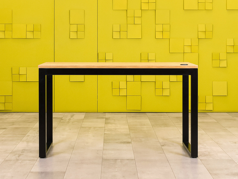 Офисный стол прямой ЛДСП Зебрано Россия  СППЗ-18075