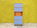 Шкаф для документов офисный IKEA ЛДСП Синий Швеция  ШДКН3-20025