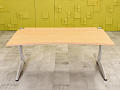 Офисный стол эргономичный Steelcase 1600x900 ЛДСП Бук Франция_СПЭВ-280923