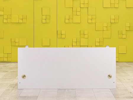 Офисный стол прямой ЛДСП Серый  СППС-01125