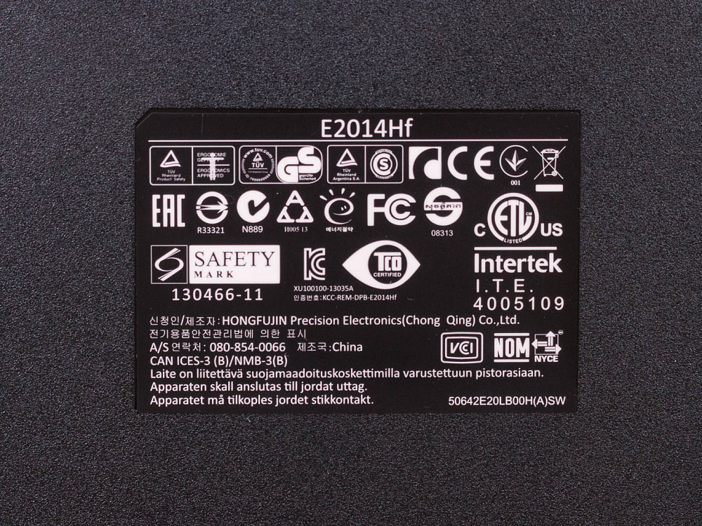 Монитор DELL Чёрный _МОНИТОР-31052