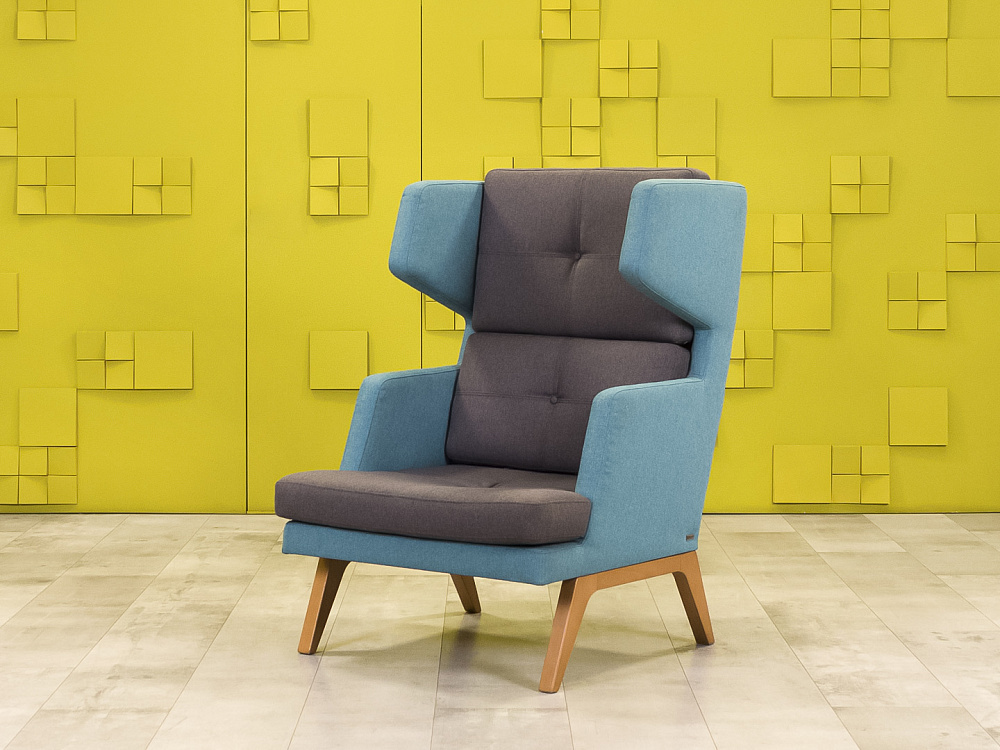 Мягкое кресло October 12 Profim Ткань Серый Польша  КНТС-26025