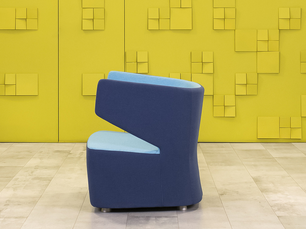 Мягкое кресло Club-k1 LD Seating Ткань Синий Чехия  КНТН2-26025