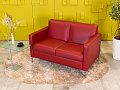 Офисный диван Herman Miller 1280x780 Кожа Красный США_ДНКК-270324