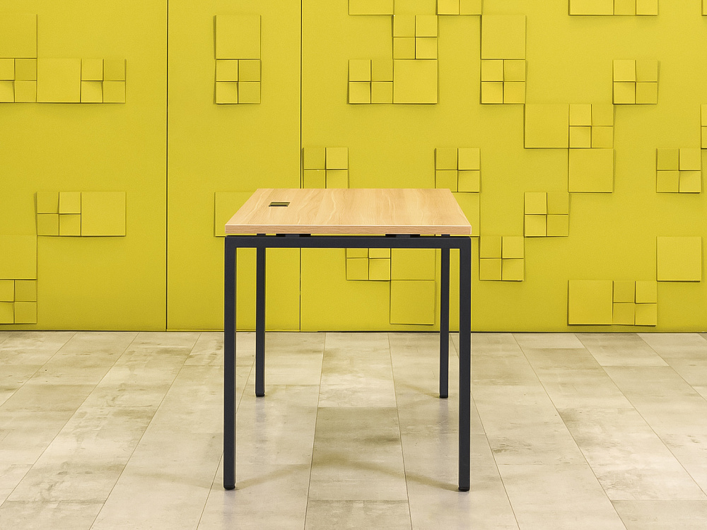 Офисный стол прямой ЛДСП Зебрано  СППЗ2-26016