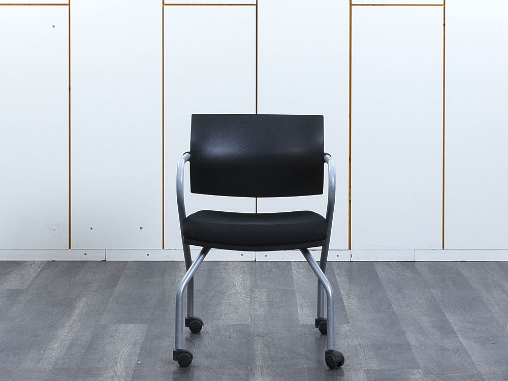 Конференц кресло для переговорной  Черный Ткань LUXY Aire JR  (УНТЧ-12053)