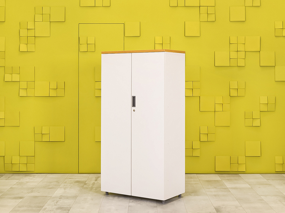 Комплект офисной мебели стол с тумбой  Vitra ЛДСП Белый Швейцария  ГКБ3-04026