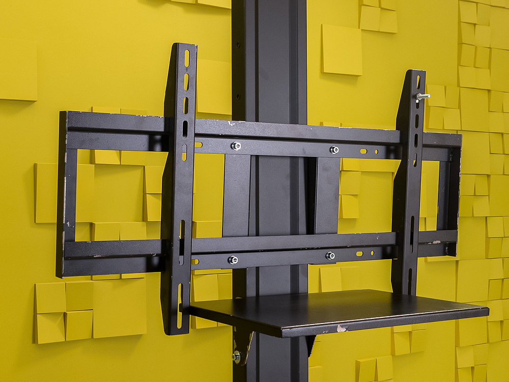 Стойка напольная под телевизор Металл Чёрный Импорт_ПТЧ1-160823