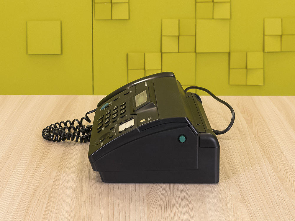 Телефон Panasonic Пластик Чёрный Япония_ТЕЛ1-211222