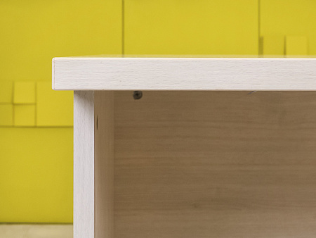 Офисный стол прямой ЛДСП Клен  СППВ-05125