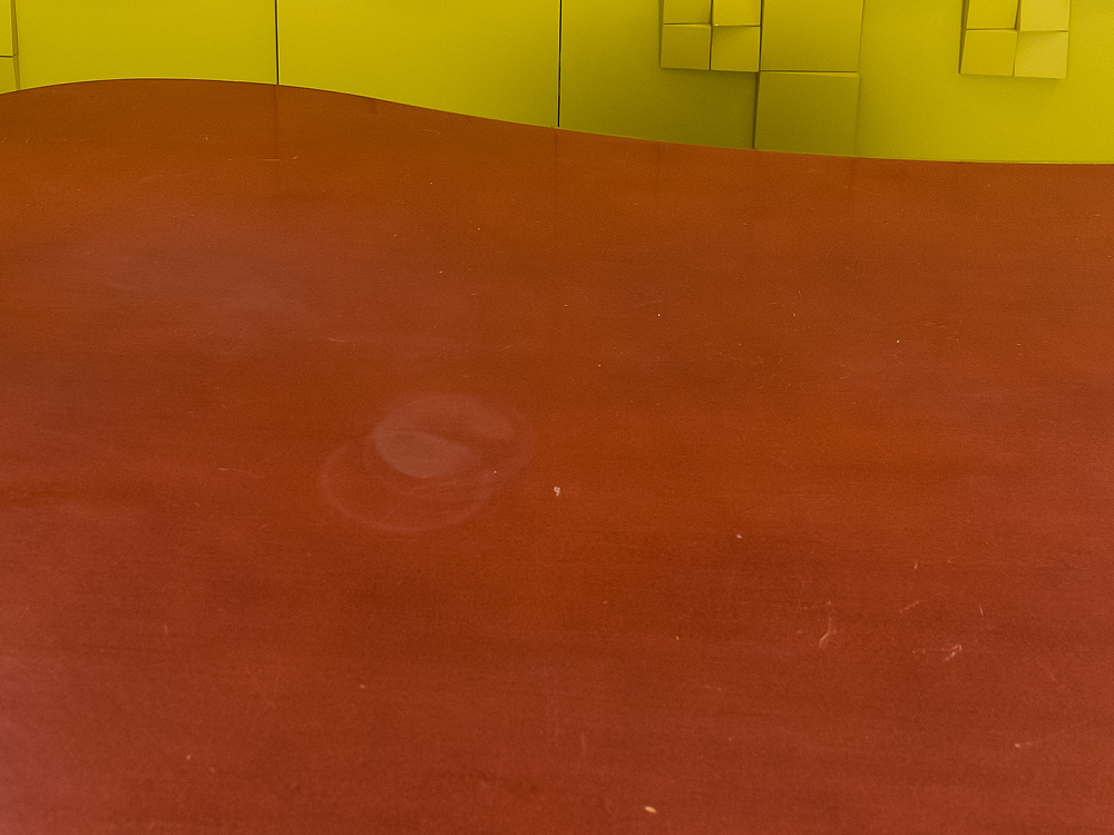 Стол для руководителя 1900x1100 ЛДСП Вишня Россия_СРЭШ4-130524