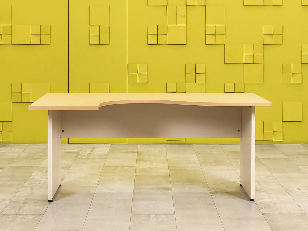 Офисный стол угловой   ЛДСП Бук Россия  СПУВ-15046