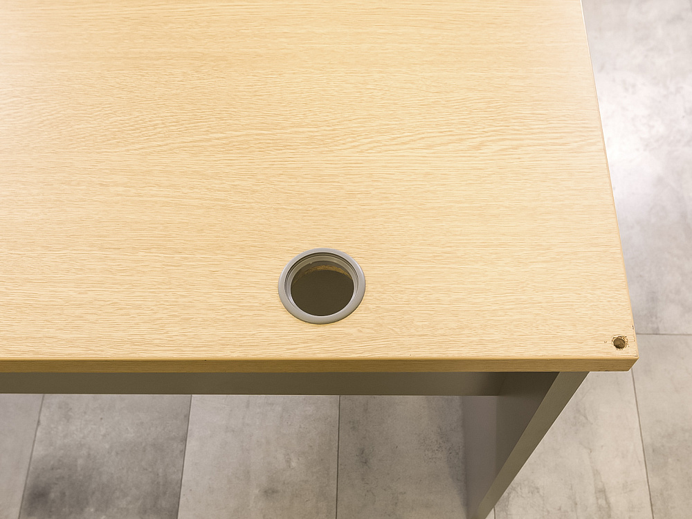 Офисный стол прямой ЛДСП Зебрано  СППЗ-31016