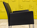 Комплект из 2-х мягких кресел WALTER KNOLL 700x700 Кожа Чёрный Германия_КНКЧК-25051