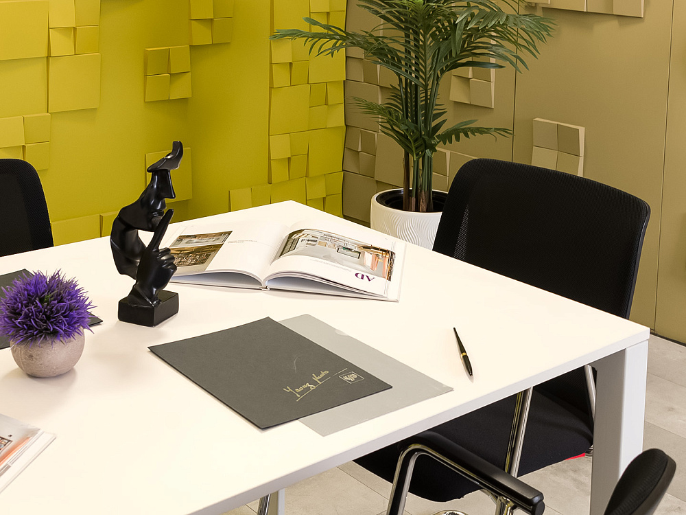 Офисный стол для переговоров Pedrali 1400x850x750 ЛДСП Белый Италия_СГПБ-251223