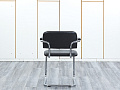 Конференц кресло для переговорной  Черный Кожзам    (УДКЧ-10073)